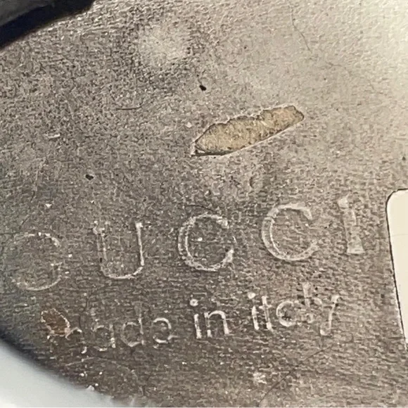 Gucci High Top Shoes Mens Size 11 Gray White Suede Leather Made In Italy Luxury - Picture 4 of 15